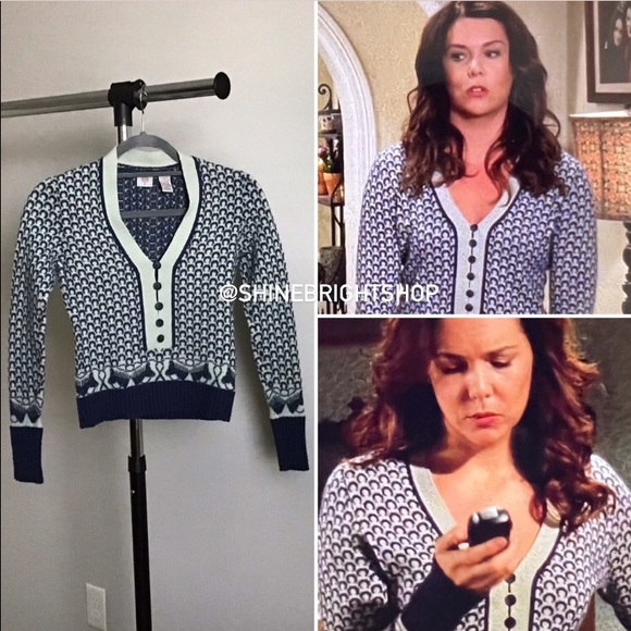 Top Rare Porté Par Lorelai Gilmore Dans Gilmore Girls - Taille S - Occasion TB